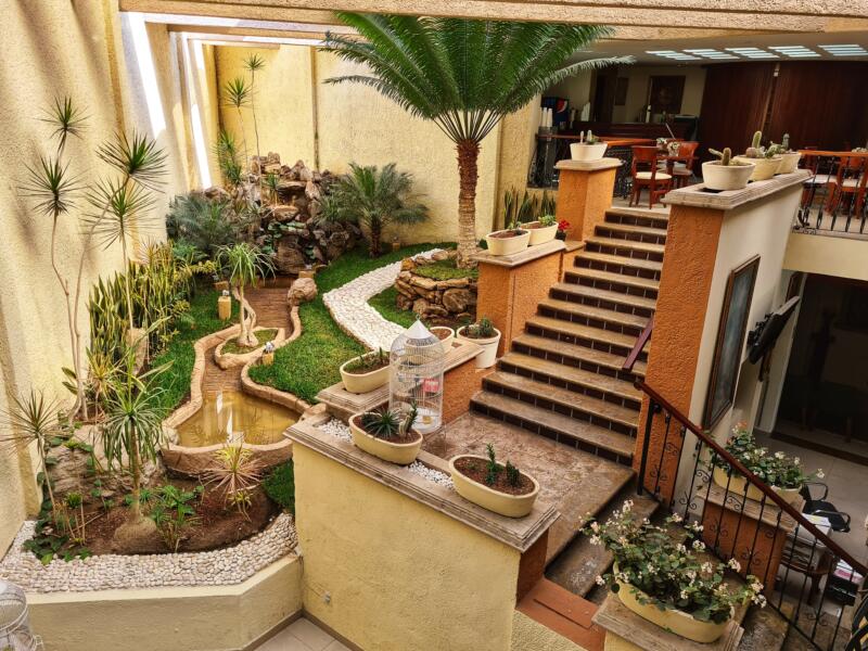 Jardín interior